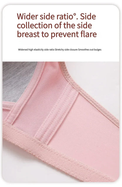 Wireless Push Up Bra Breathable Plus Size Bralette