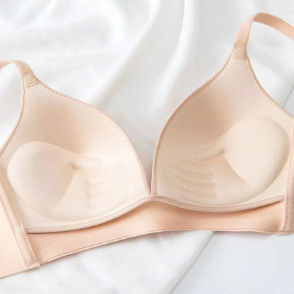 Japanese Style Seamless Wireless Push Up Bra Women