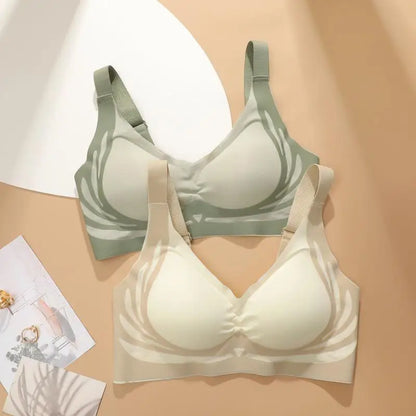 Angel Wings Seamless Push Up Bra No Wire Lingerie