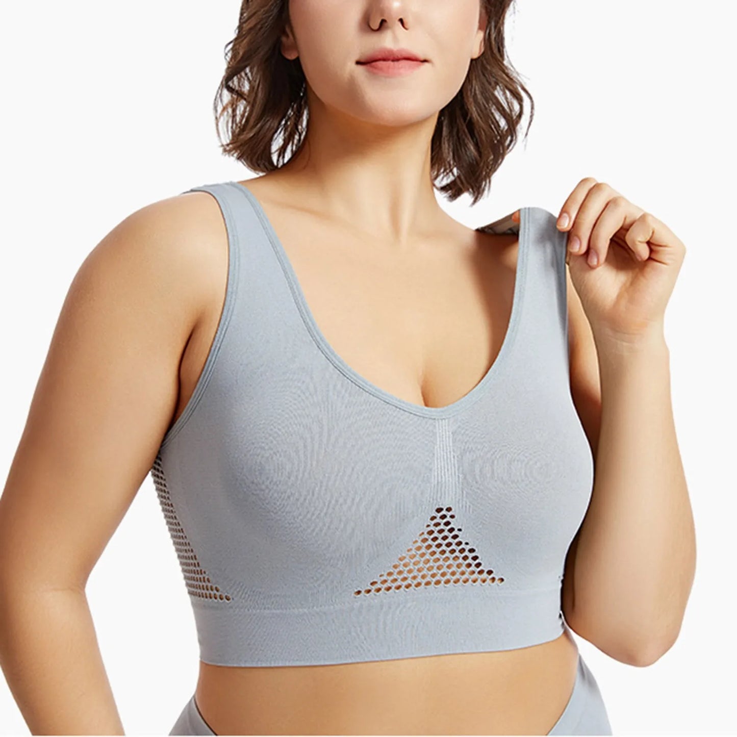 Beautiful Back Sports Bra Shockproof Yoga Support