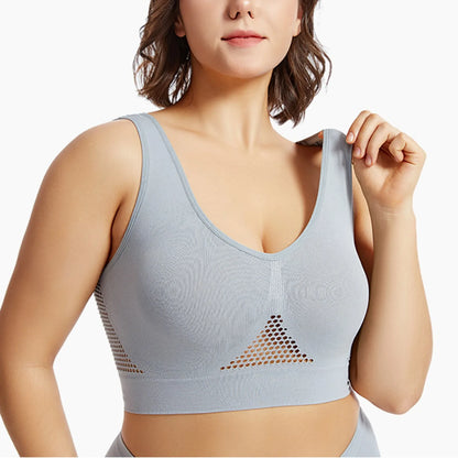Beautiful Back Sports Bra Shockproof Yoga Support