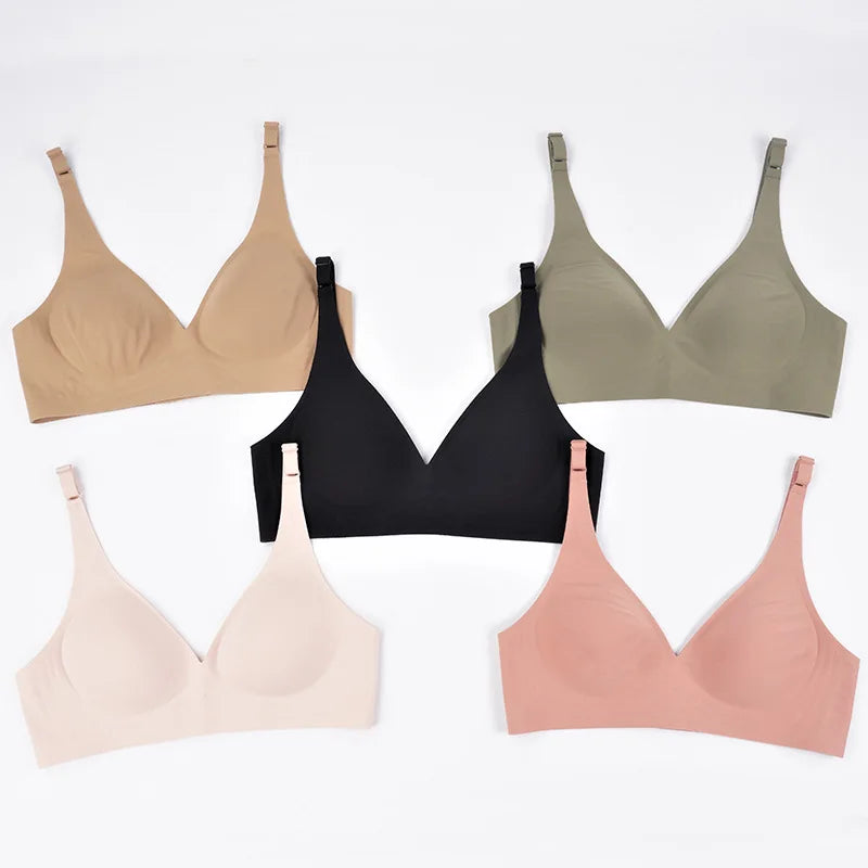 Seamless Wireless Bra – Push Up & Comfortable Fit