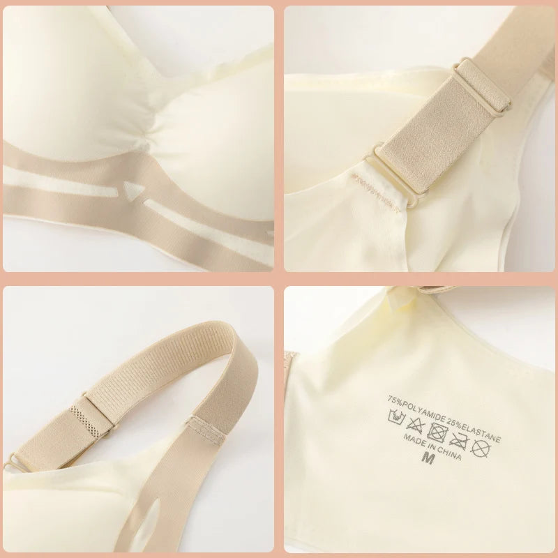 Angel Wings Seamless Push Up Bra No Wire Lingerie