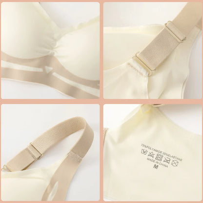 Angel Wings Seamless Push Up Bra No Wire Lingerie