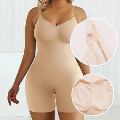 Seamless Bodysuit Shapewear – Tummy Control & High Waist