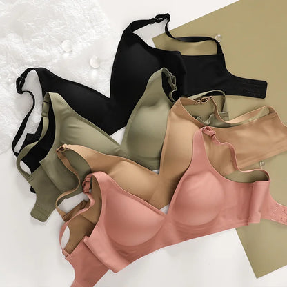 Seamless Wireless Bra – Push Up & Comfortable Fit