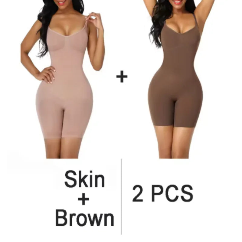 Seamless Shapewear Bodysuit for Women – Tummy Control