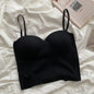 Seamless Yoga Tank Top Bra for Women U-Back Gym Vest