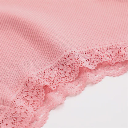 Lace Brazilian Panties Women Low Rise Cotton Underwear