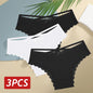 Lace Brazilian Panties Women Low Rise Cotton Underwear