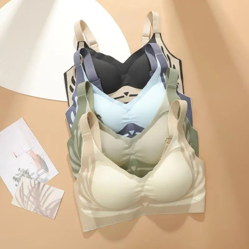Angel Wings Seamless Push Up Bra No Wire Lingerie