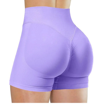 High Waisted Yoga Shorts Women Fitness Running Shorts