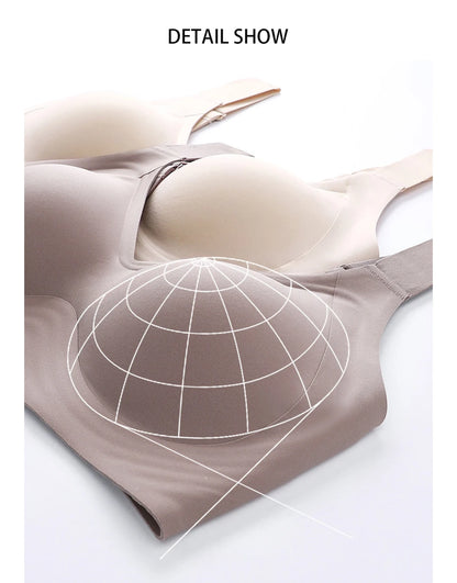 Seamless Push Up Bra Women Wireless Plus Size Bralette