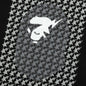 STA Houndstooth Ape Head Tee - Black/Black