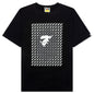 STA Houndstooth Ape Head Tee - Black/Black