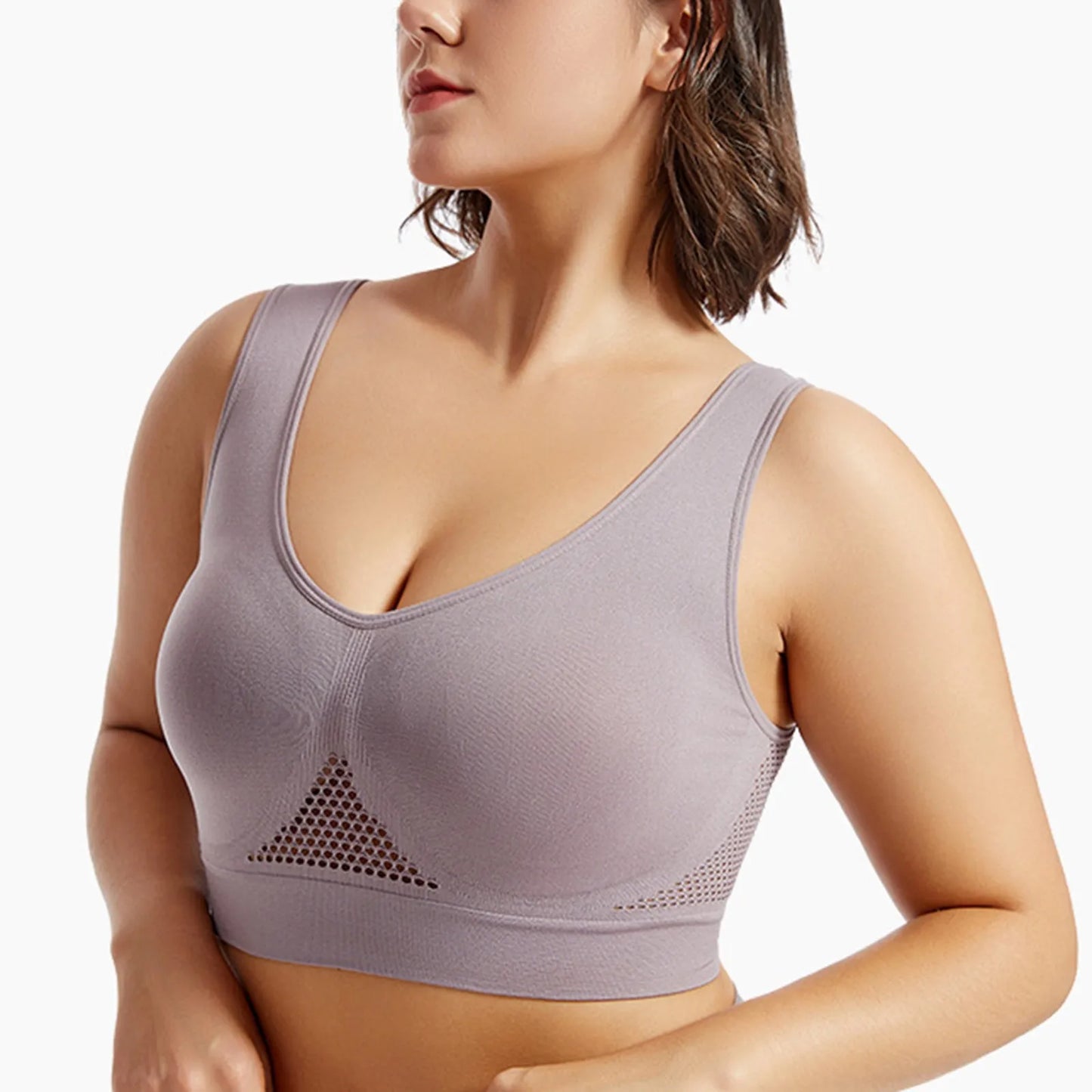 Beautiful Back Sports Bra Shockproof Yoga Support