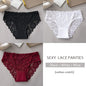 Floral Embroidery Lace Panties 3PCS Sexy Women Briefs