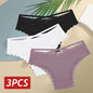 Lace Brazilian Panties Women Low Rise Cotton Underwear
