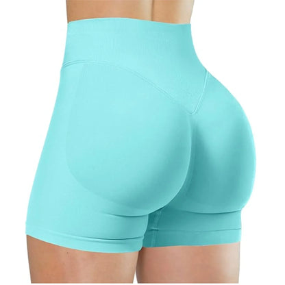High Waisted Yoga Shorts Women Fitness Running Shorts