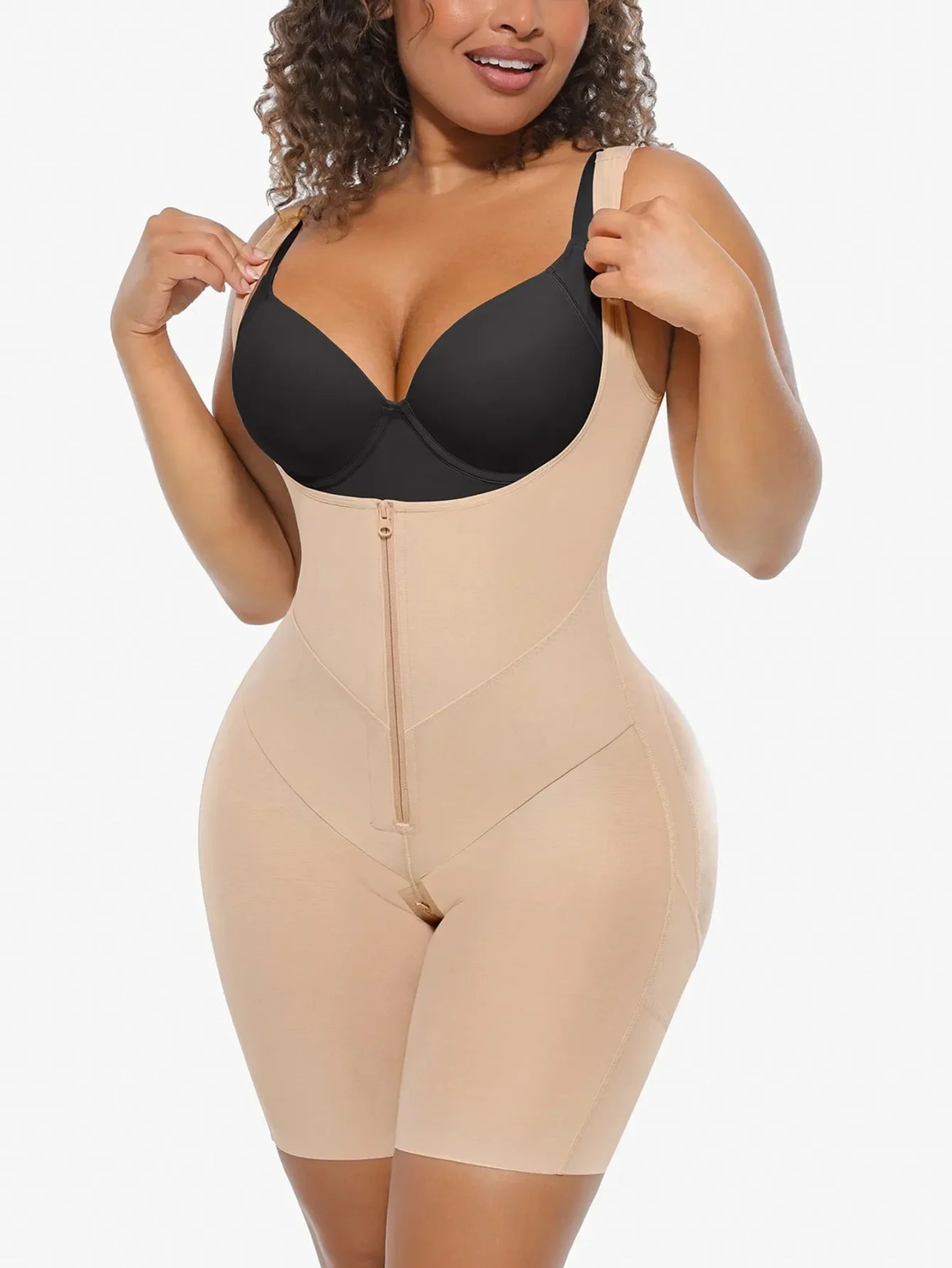 U-Shape open bust shapewear  – Tummy Control & Butt Lift