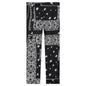 Archieve Print Mix Pants - Black