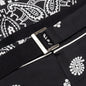 Archieve Print Mix Pants - Black