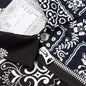 Archive Print Mix Jacket - Black/Navy
