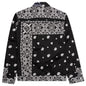 Archive Print Mix Jacket - Black/Navy