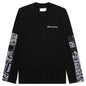 Archive Print Mix L/S T-Shirt - Black/White