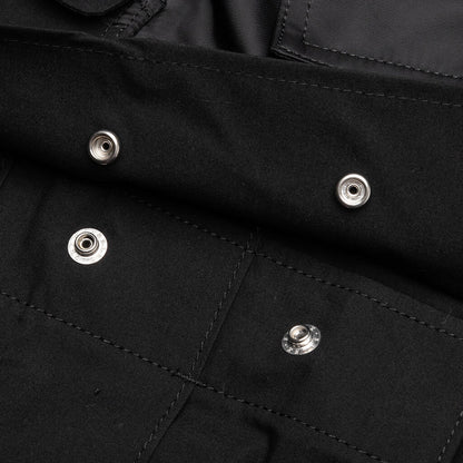 Cotton Nylon Oxford Short - Black