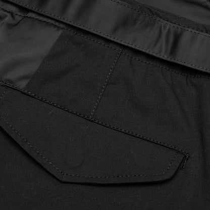 Cotton Nylon Oxford Short - Black