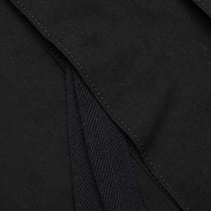 Cotton Nylon Oxford Short - Black