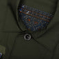 Floral Embroidery Mix Shirts - Khaki