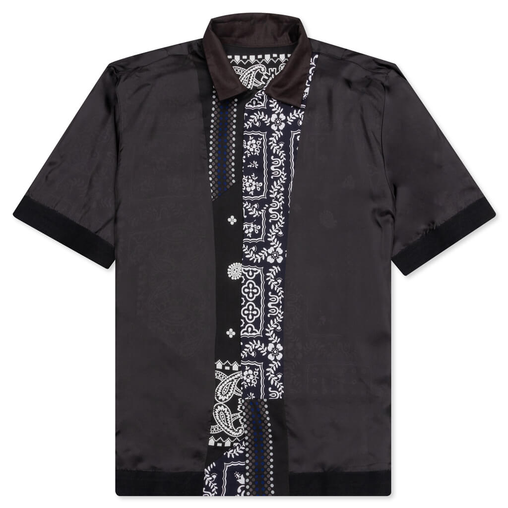 Hank Willis Thomas / Archive Print Mix Shirt - Black/Navy