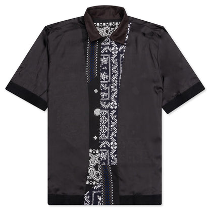 Hank Willis Thomas / Archive Print Mix Shirt - Black/Navy