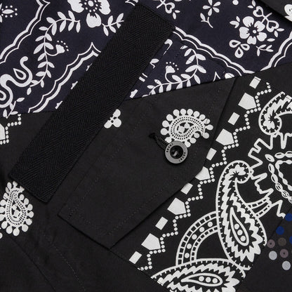 Hank Willis Thomas / Archive Print Mix Shirt - Black/Navy