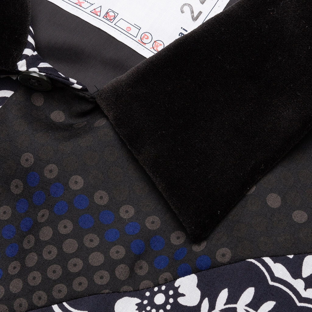 Hank Willis Thomas / Archive Print Mix Shirt - Black/Navy