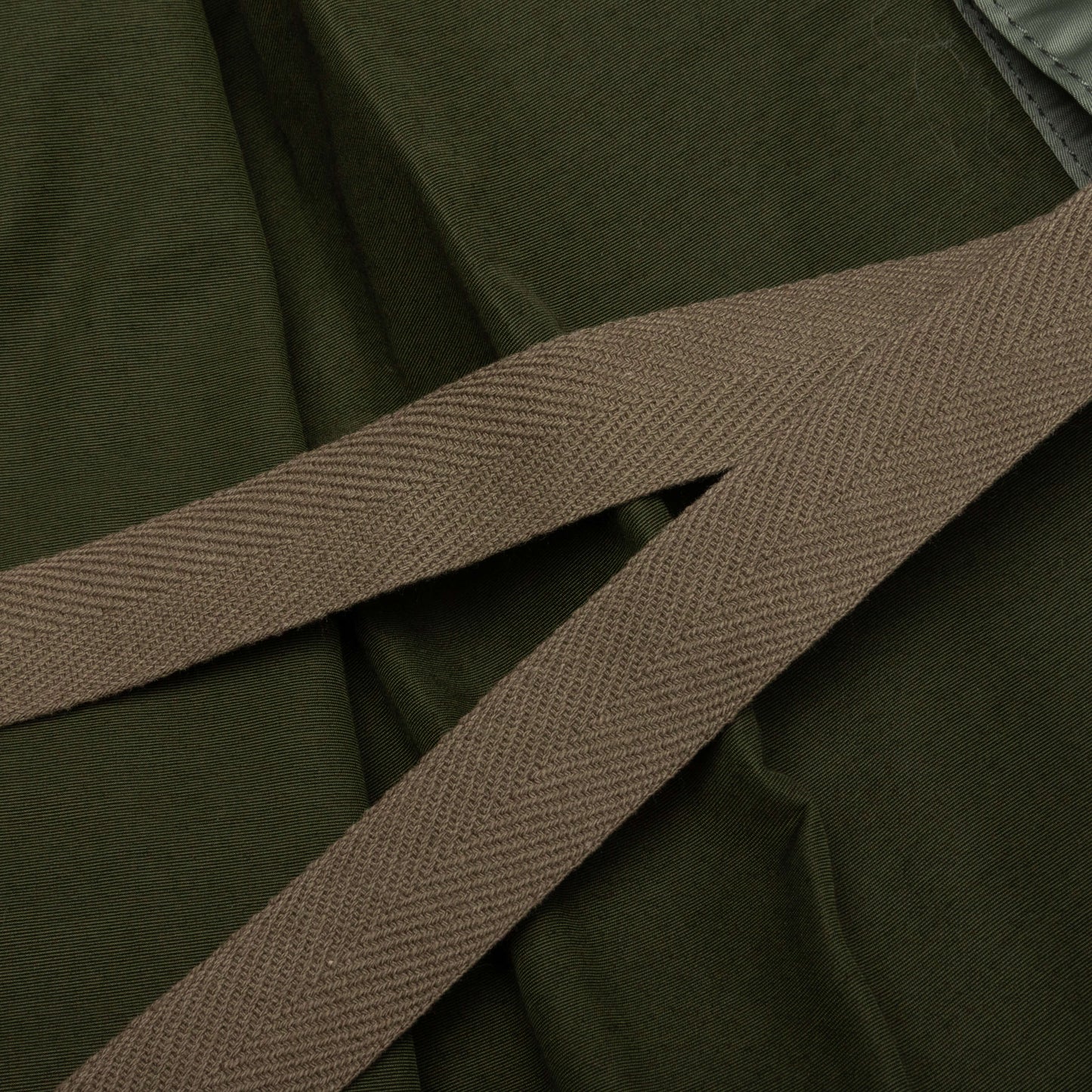 Nylon Twill Mix Pants - Khaki