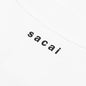 Sacai x Kaws Embroidery T-Shirt - White/Black