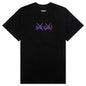 Sacai x Kaws Flock Print T-Shirt - Black/Purple