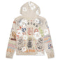 Graffiti Hoodie - Grey
