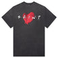 Heart S/S Tee - Black