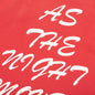Kiss Me Crew Sweater - Red