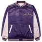 Saint Michael Stadium Jacket - Purple/Pink