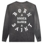 Saint Michael x Born x Raised Clown L/S Tee - Black
