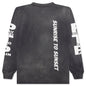 Saint Michael x Pay Money To My Pain SR To SS L/S Tee - Black