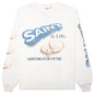 Saint Michael x Shermer Academy Heart Cookie L/S Tee - White