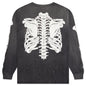 Saint Michael x Vlone Bone L/S Tee - Black