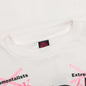 Brain L/S Tee - White