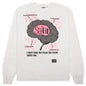 Brain L/S Tee - White
